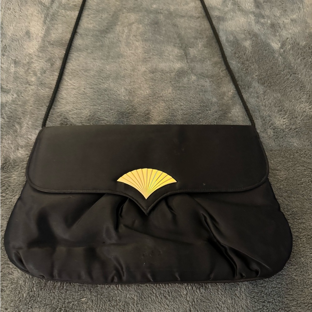 Black/Gold Clutch Purse